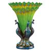 Design Toscano Grand Plumage Peacock Sculptural Vase KY1043